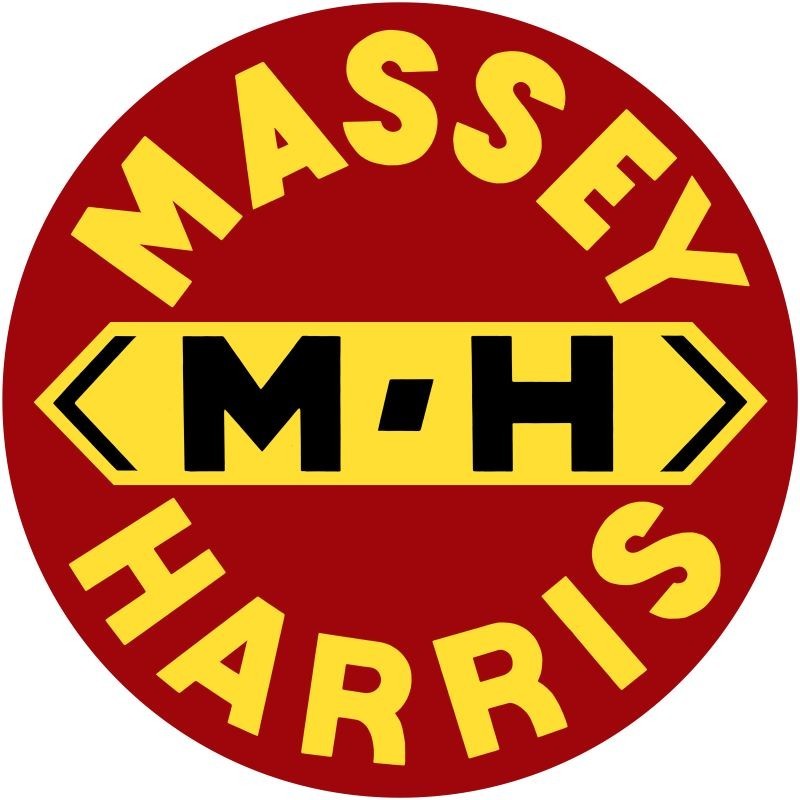Massey Harris Tractors, Dealership Style NEW METAL SIGN: 12&Prime; Dia. Round