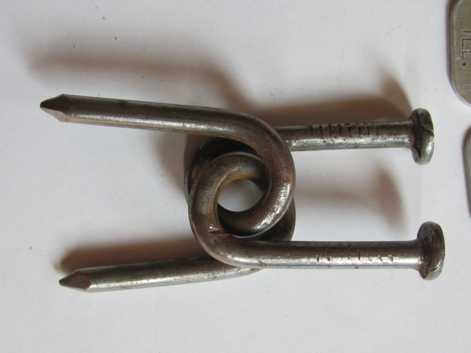 VTG KEYSTONE WIRE PEORIA IL 2 # TAG KEY CHAIN PENCIL GROUP