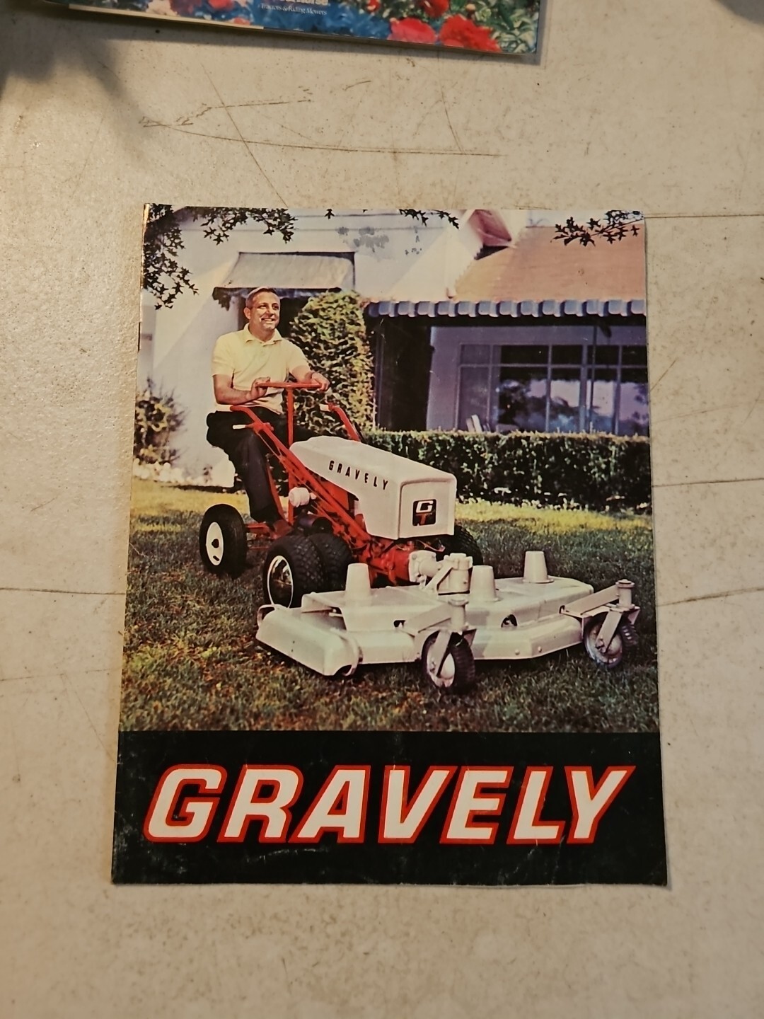 Vintage 1964 Gravely Tractor Lawnmower Dealer Sales Catalog