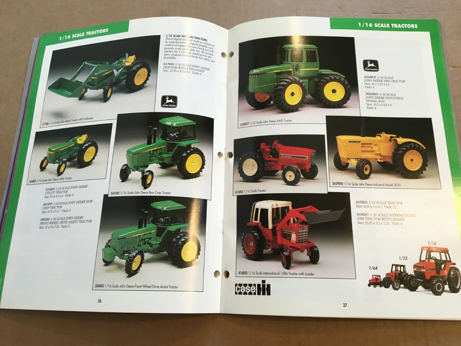 Ertl Toys Brochure 1991 (Nice)