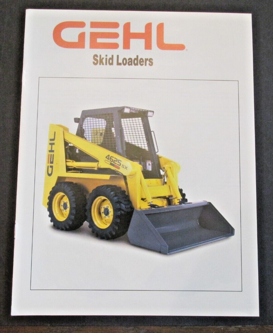 GEHL 4625sx Skid Steer Technical Hansen Implement Great Falls Montana Ad Catalog