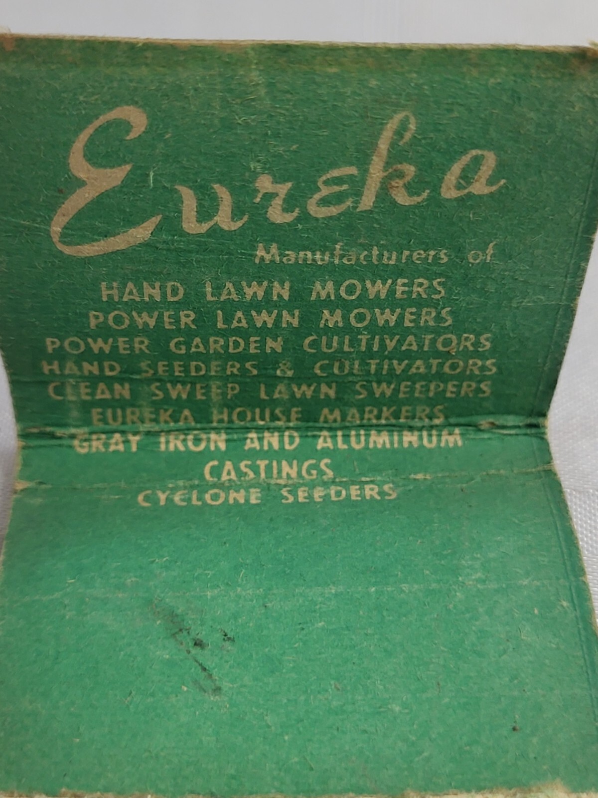 1940&rsquo;S EUREKA WOODSTOCK CANADA CANADIAN CLIPPER LAWN MOWER ADVERTISING VINTAGE