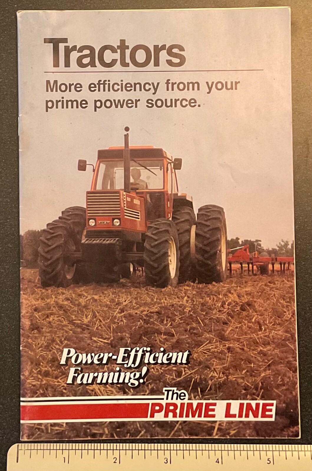 HESSTON Tractors Sales Flyer Brochure Literature 1982 original FREE SHIPPING