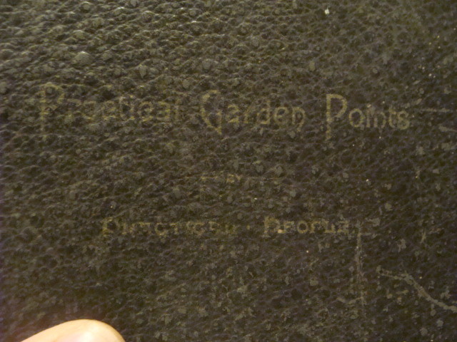 PRACTICAL GARDEN POINTS by practical people w illustrations, 108pgs Undated OLD