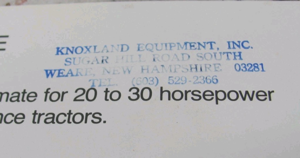 York Rake Model RW Sales Flyer – RW42