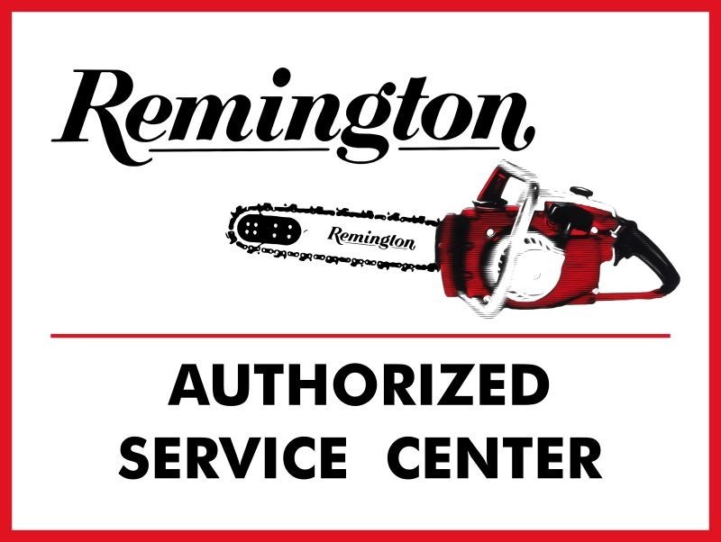 Remington Chain Saw Authorized Service Center NEW METAL SIGN: 9×12&Prime; Ships Free