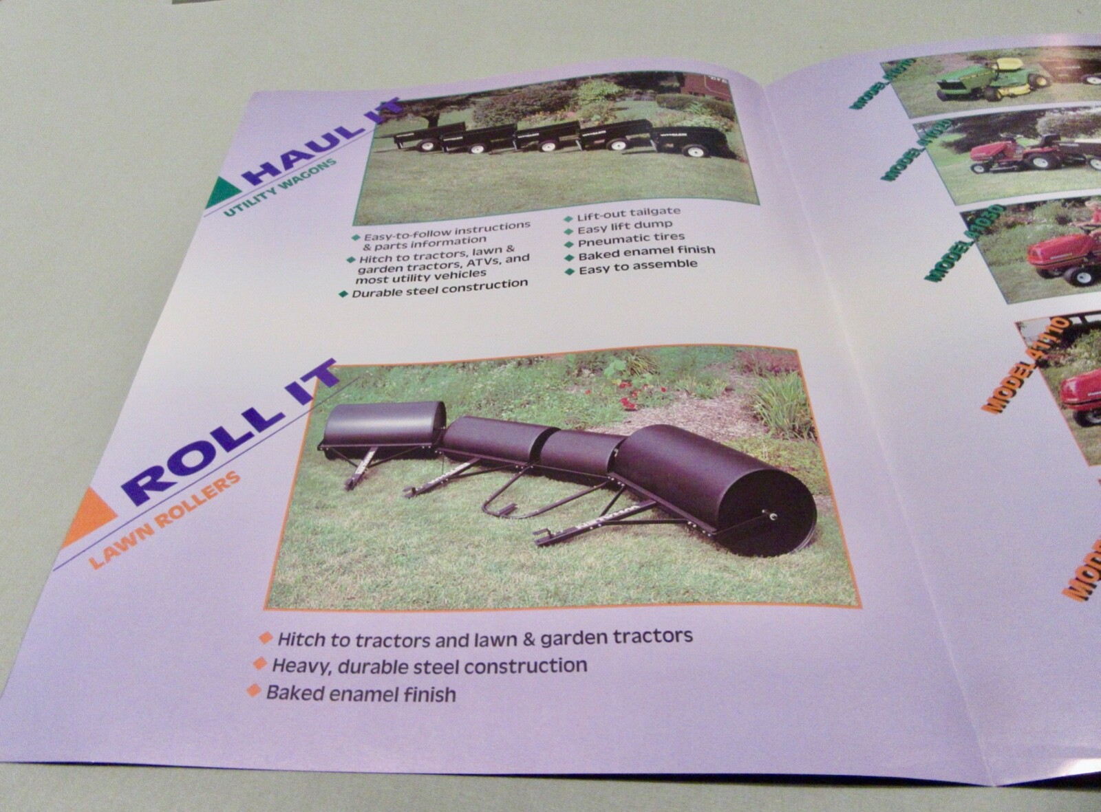 Whalen (Yetter) Lawn &Turf Sales Brochures With Prices (Lot of 6) 1994 – 1996