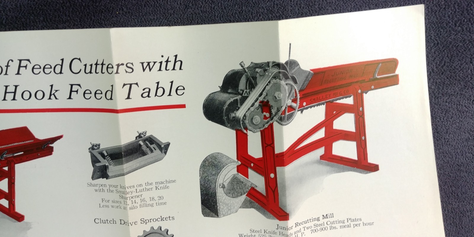 Birdsell Manufacturing Co Smalley Silo Filler Advertising Brochure Antique L56