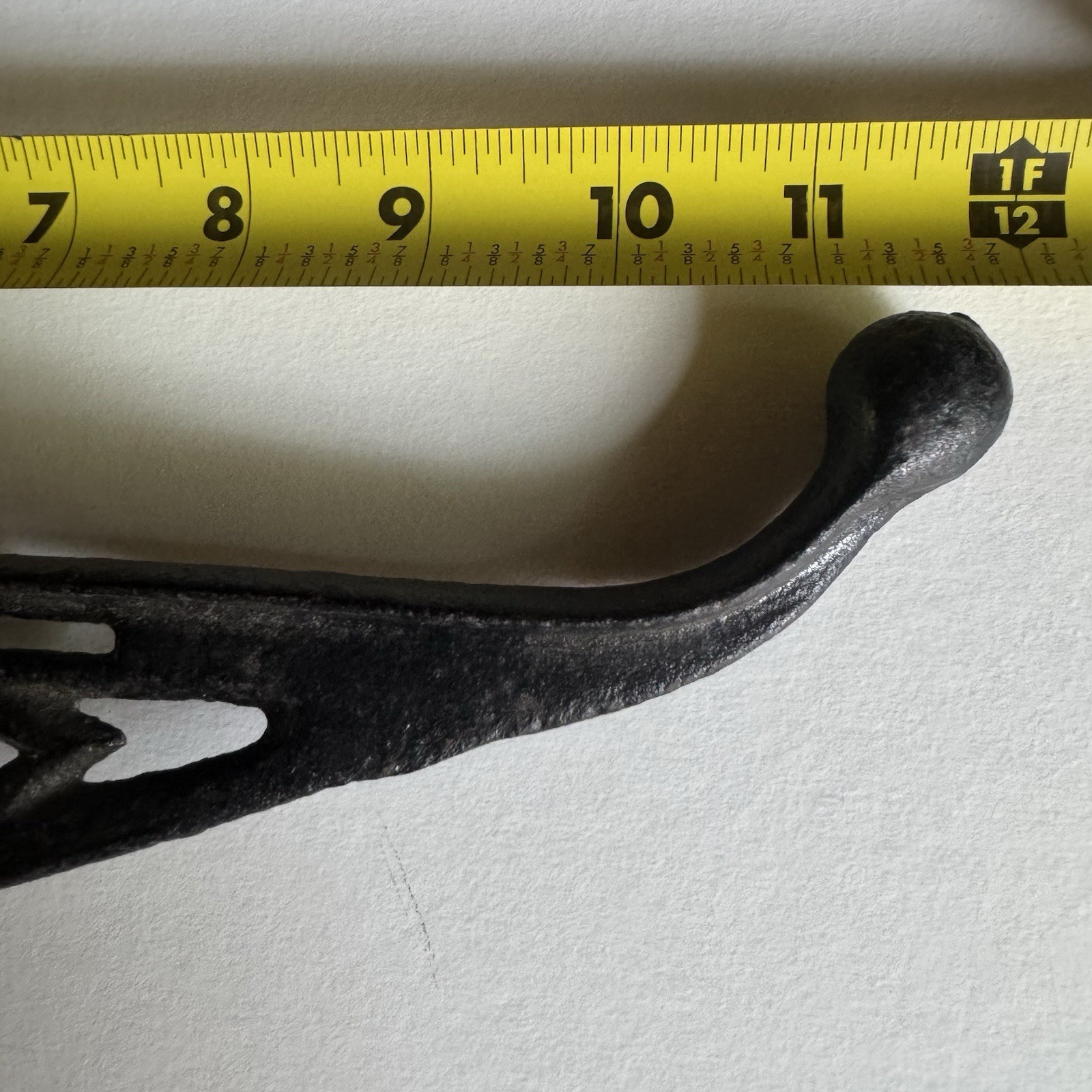 Antique JAMES Harness Hook Patented Cast Iron Fort Atkinson Wisconsin Documented