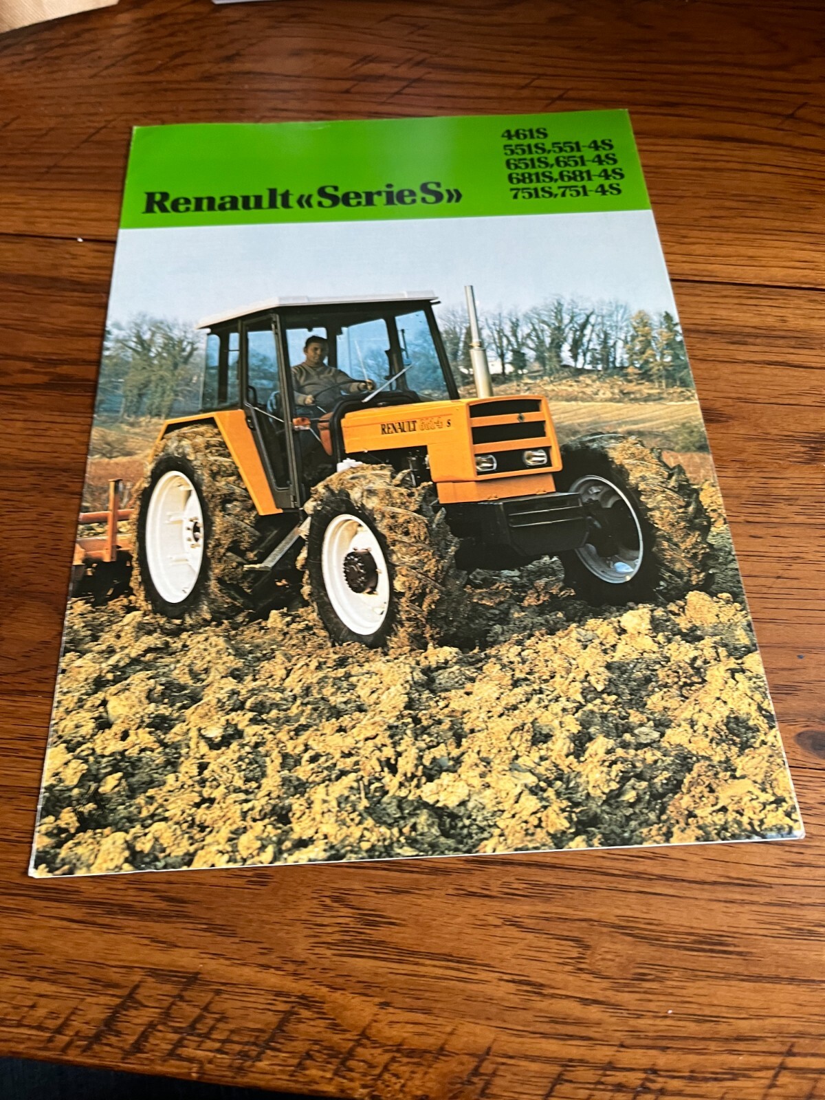 Renault 461S 551S 651S 681S 751S Tractor Brochure FCCA