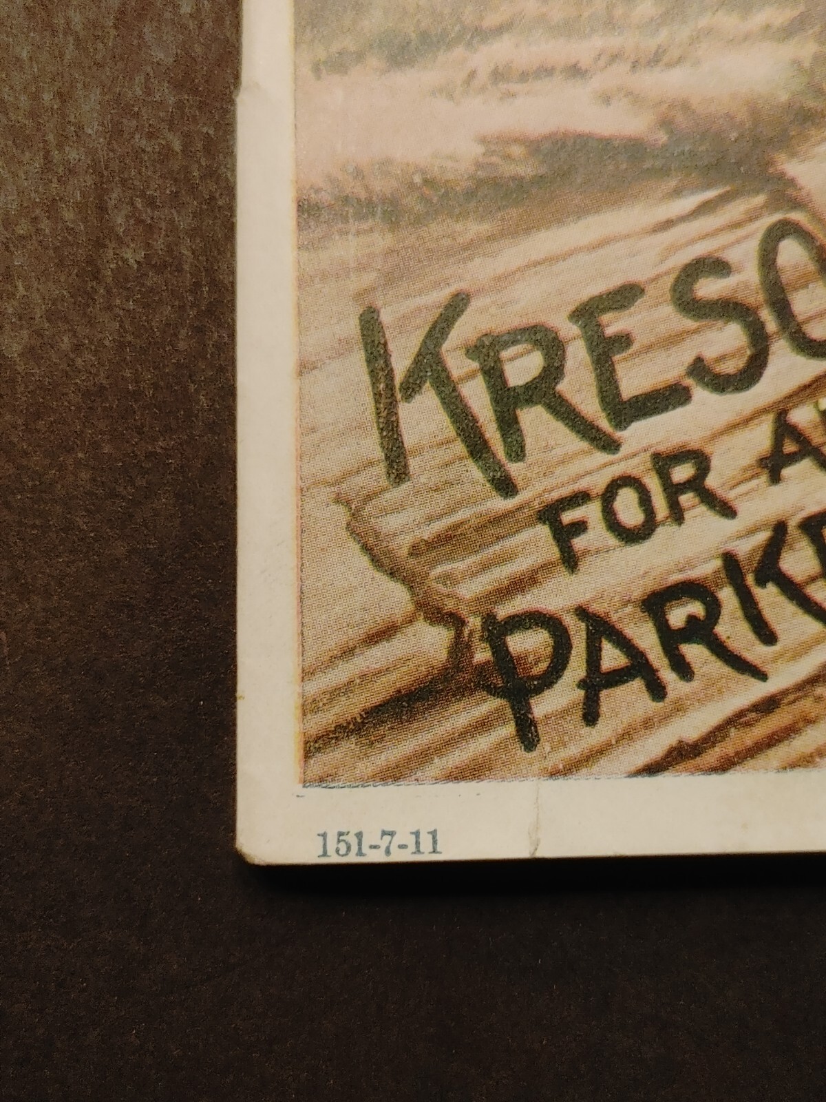 Rare Kreso Dip No 1 Insecticide Disinfectant Germicide Brochure Farm Sanitation