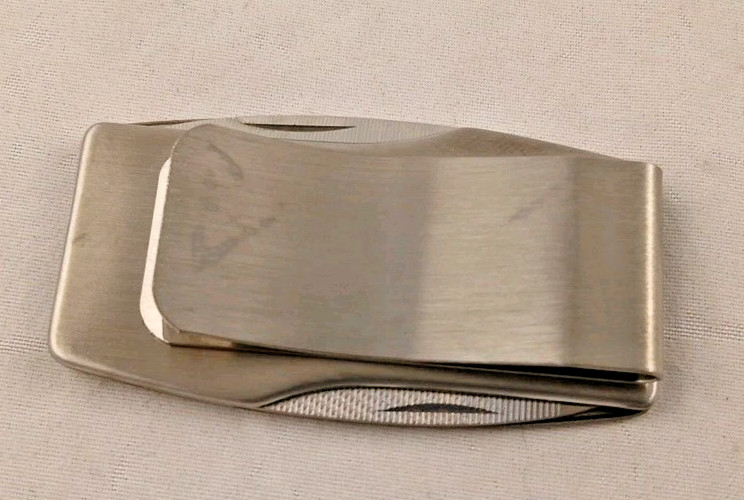 Vintage ZIPPO DOW Chemical Agrosciences Lorsban-4E Pocket Knife Money Clip-NEW!