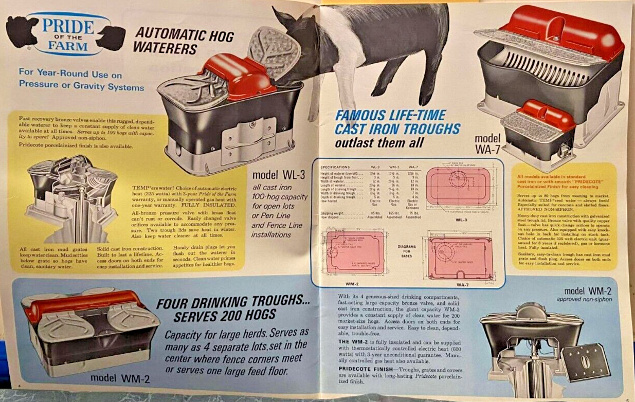 Pride Of The Farm Package Plan Livestock Feeding Power Systems Catalog Near Mint