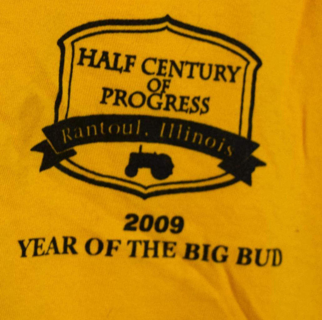 2009 Rantoul Illinois Big Bud McCormick Tractor Half Century Progress T Shirt XL
