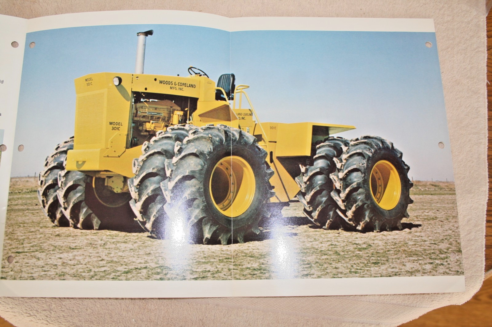 WOODS & COPELAND TRACTOR BROCHURE 1971