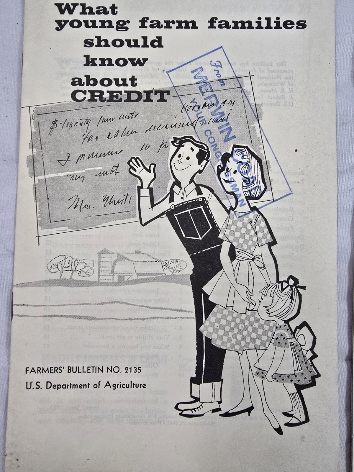 Vintage Farming Bulletin US Department Agriculture 1961 1965 Farm Brochure LOT