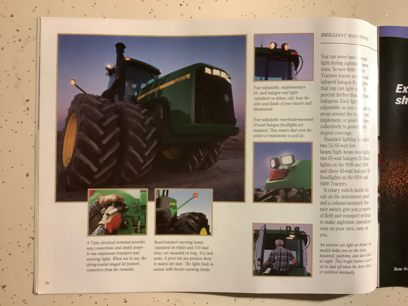 John Deere NEW 260-425 HP 9000 SERIES TRACTOR 32 PAGES 2003 Sales Brochure