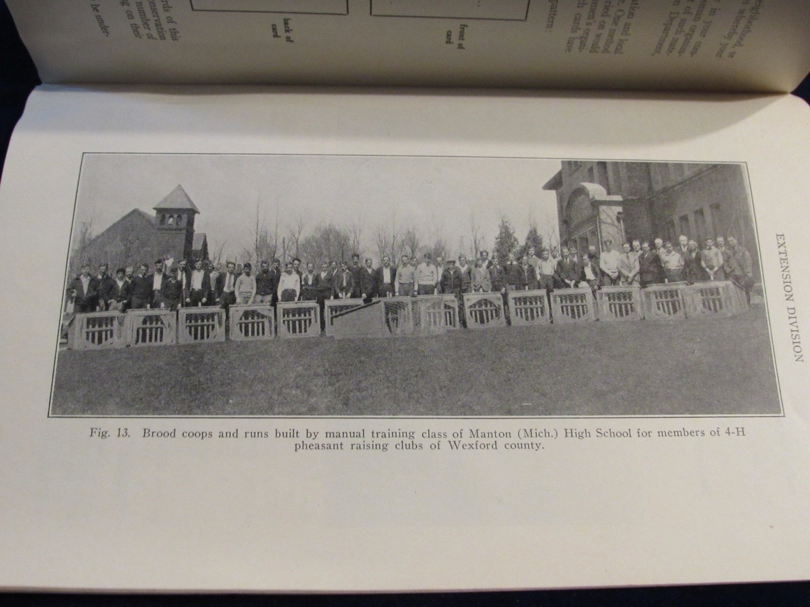 Vintage 1937 MSU Michigan State College Conservation Program for 4H Clubs C183
