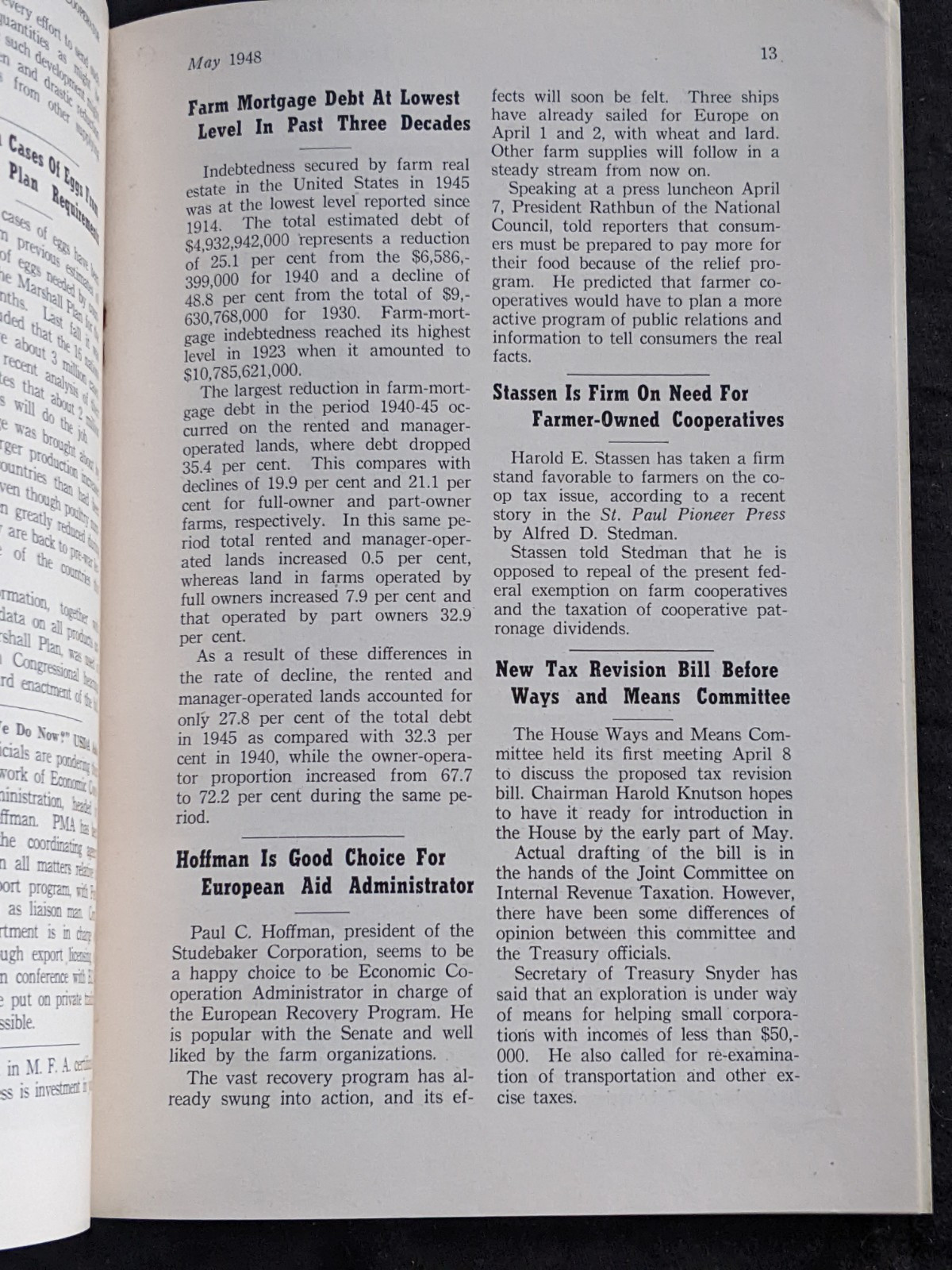 MFA-Missouri Farmers Association 1948 Cooperator Magazine