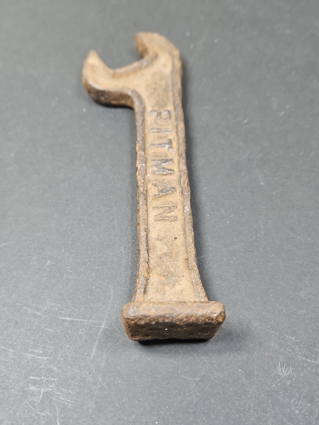 Vintage Pitman 7/8&Prime; Open End Wrench Farm Implement Plow Antique Tool 5-1/2&Prime;