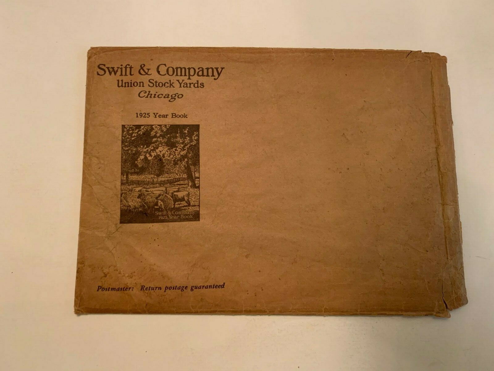 1925 Swift & Company Union Stock Yards Chicago Envelope