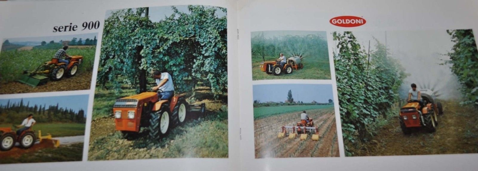 Goldoni Series 9000 Tractor Brochure Prospekt
