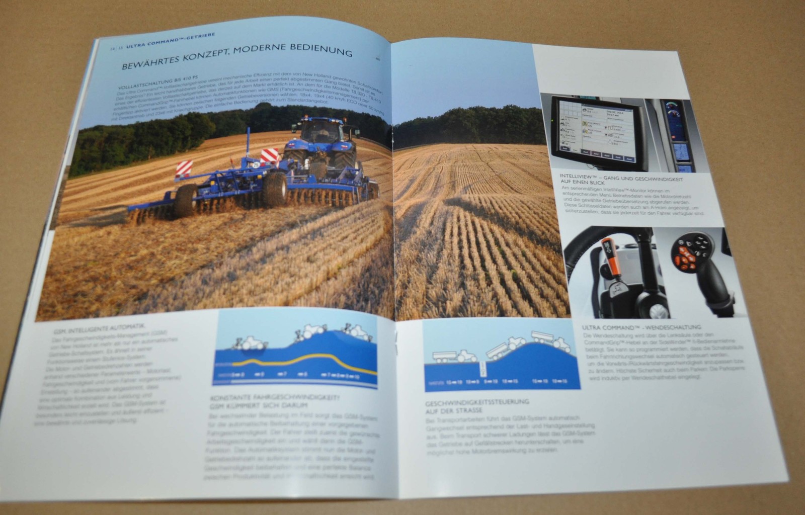 2015 New Holland T8 Series Tractor Brochure Prospekt DE