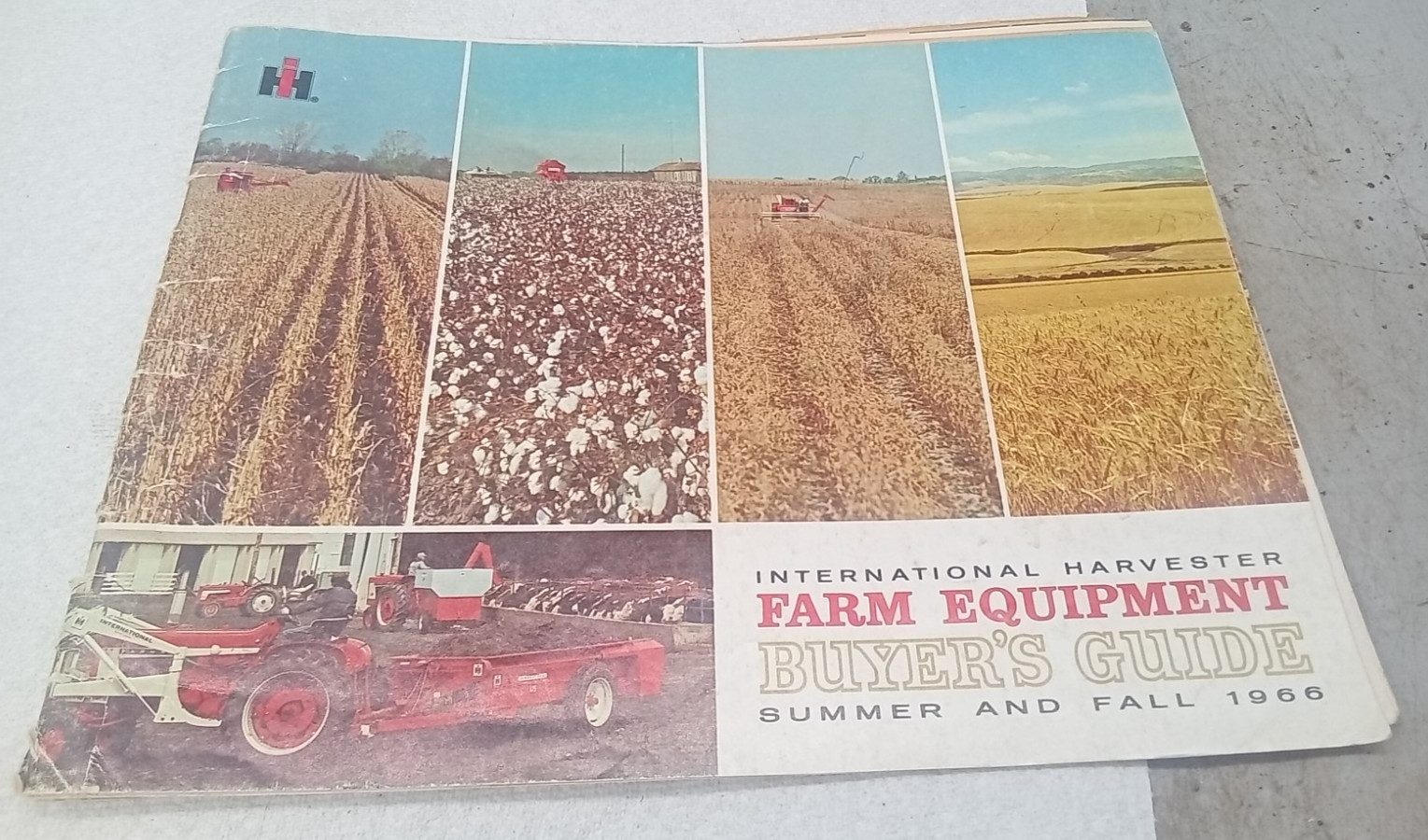 International Harvester Buyers Guide For Summer & Fall 1966 Brochure AD-3350-S