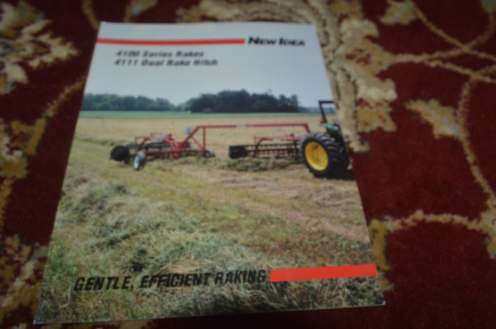 New Idea 4100 Series Rake 4111 Dual Rake Hitch Brochure BASE