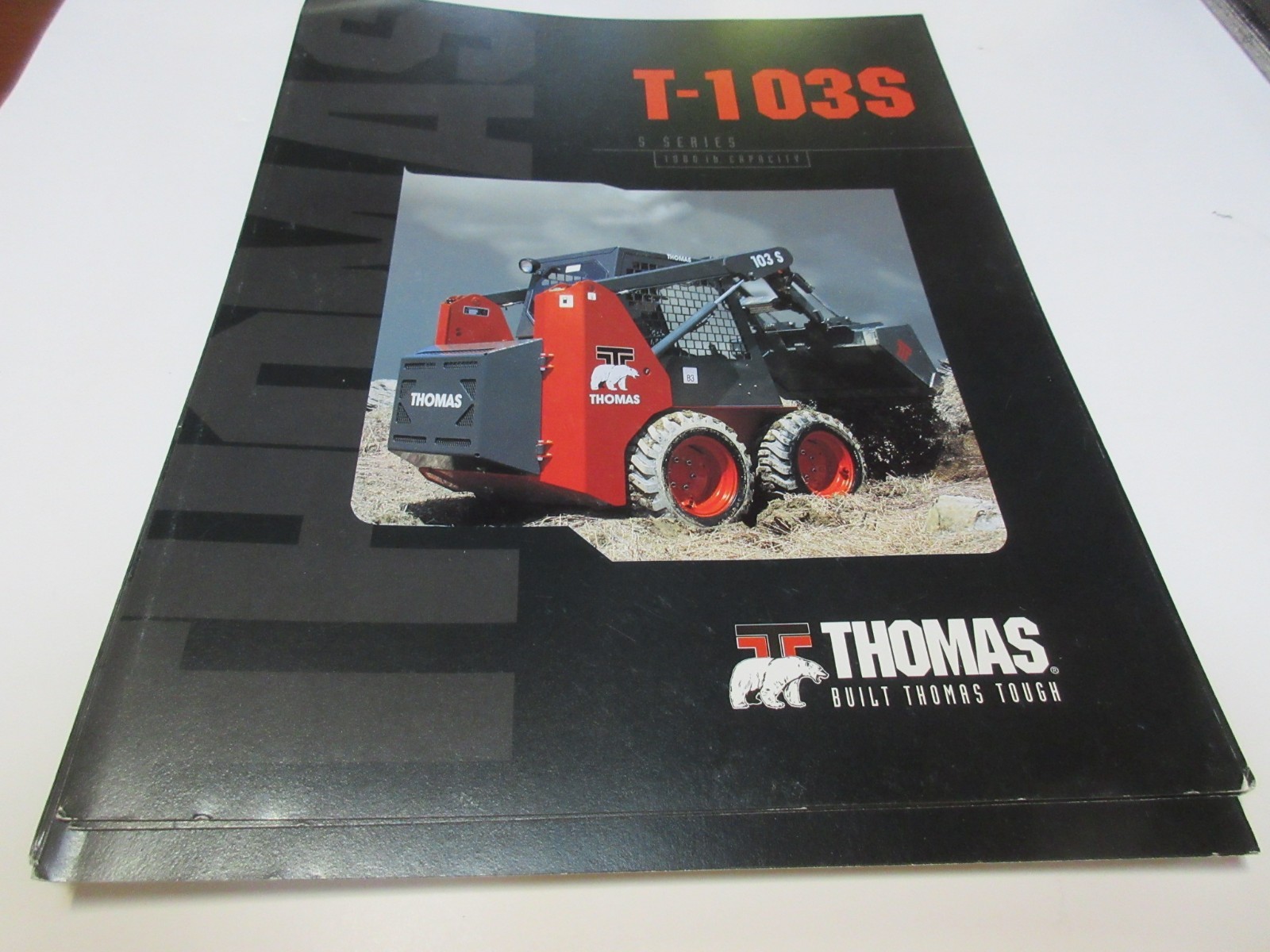 Thomas T-103S Skid Steer Loader Brochure 4 pages