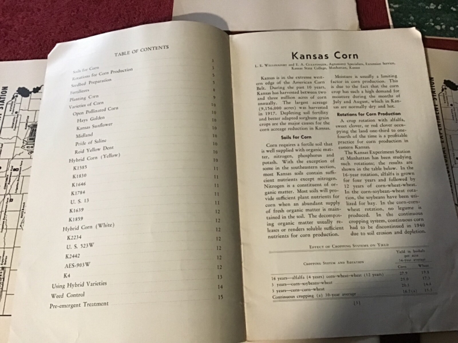 Lot of 6 1950’s Agricultural Experiment Station Bulletins