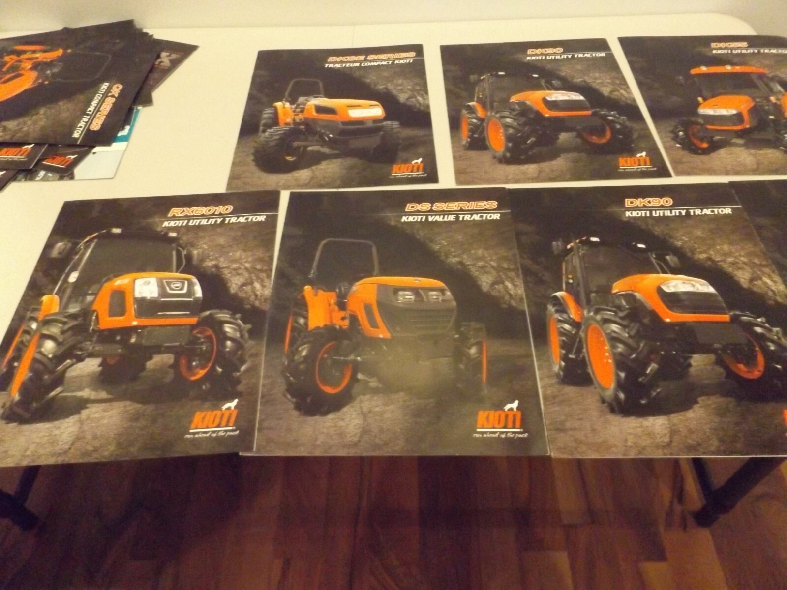7-pc. KIOTI COMPACT & UTILITY TRACTORS, 2012