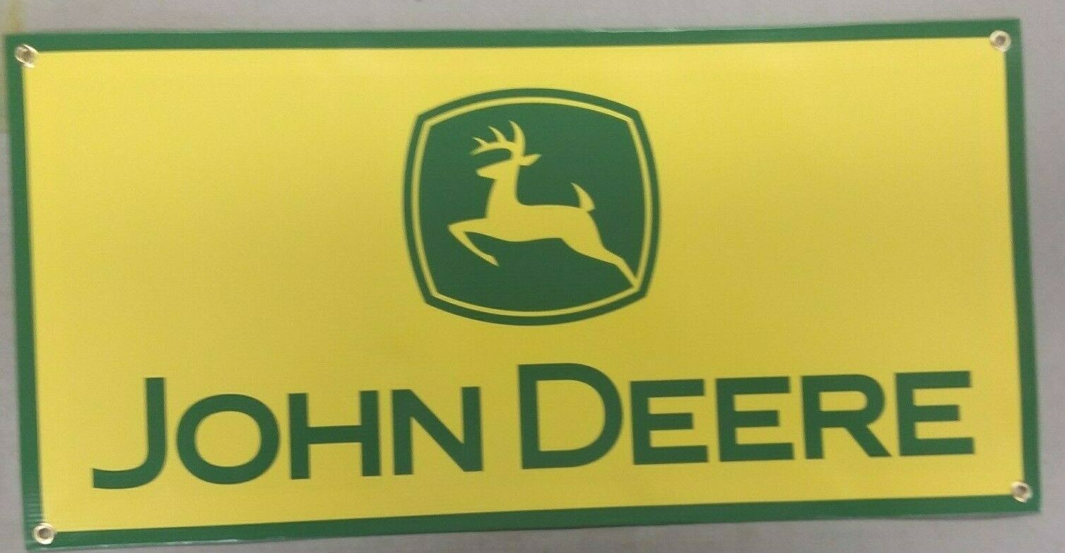 JOHN DEERE BANNER- 24&Prime; X 12&Prime;