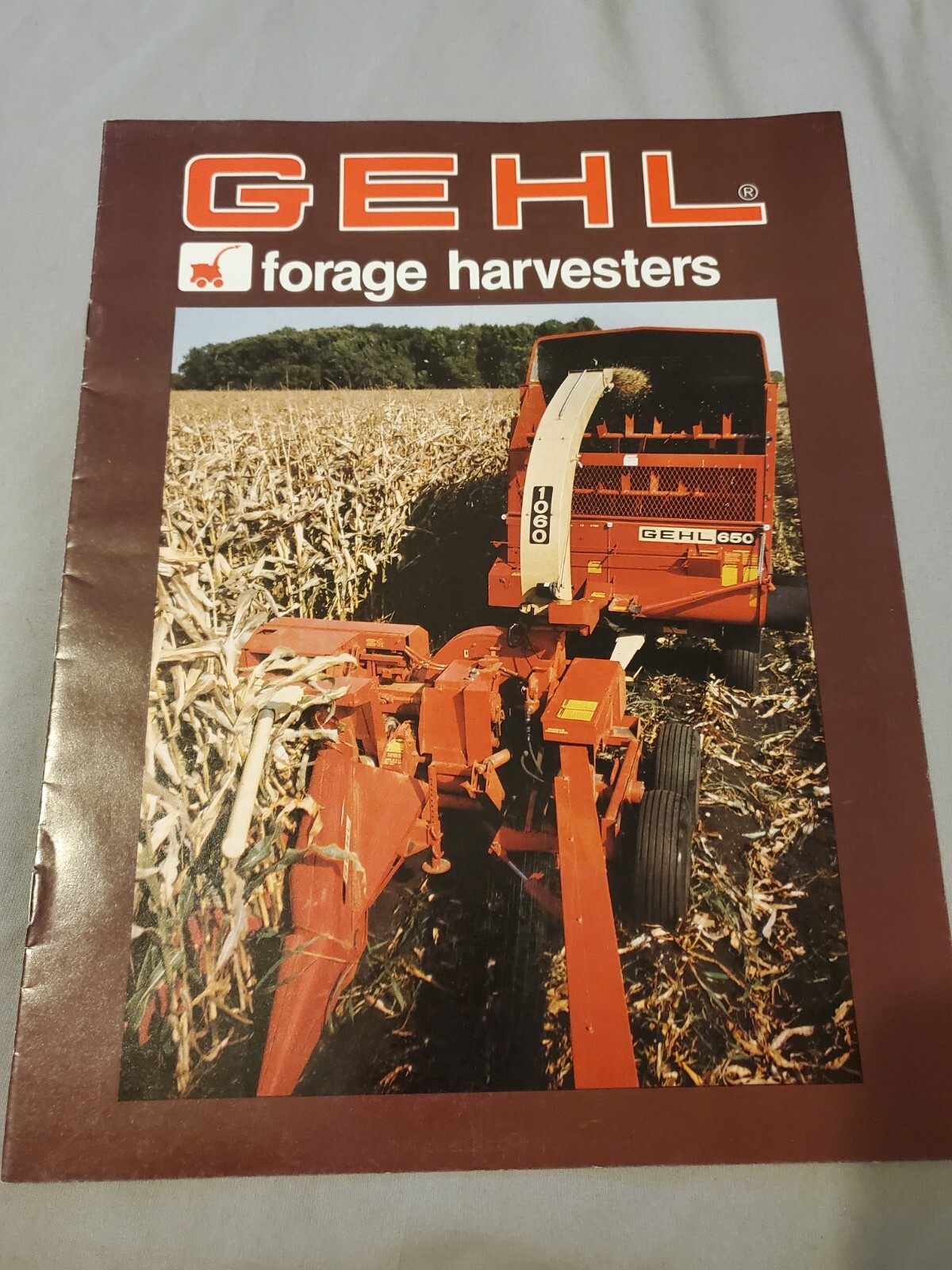 Original OEM Gehl 760 1060 1260 Forage Harvesters Sales Brochure