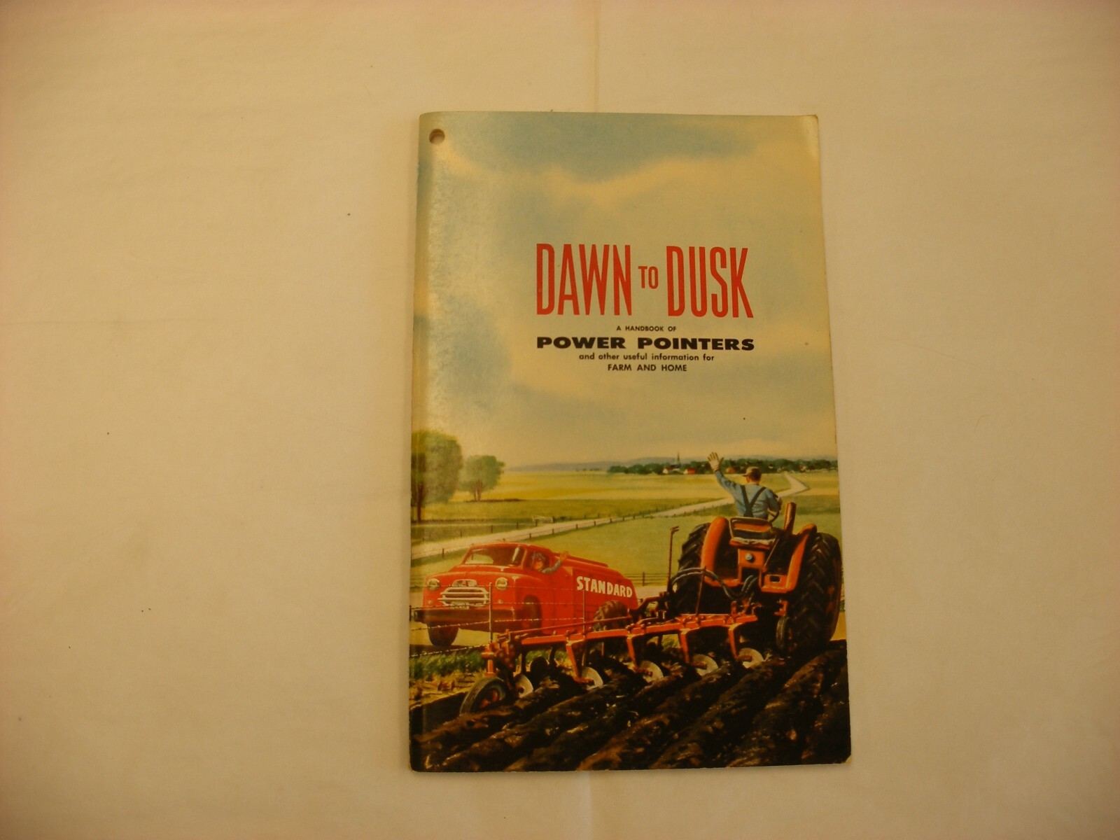Vtg Oil & Gas Advertising – 1955 Standard Oil Farm Tractor Machinery