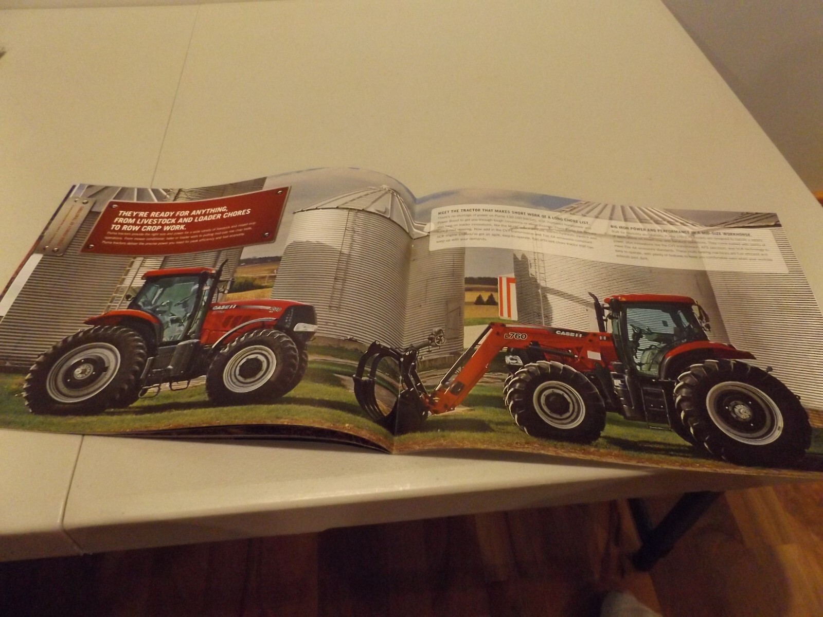 CASE-IH PUMA SERIES TRACTORS, LIT # CIH07211102 2011