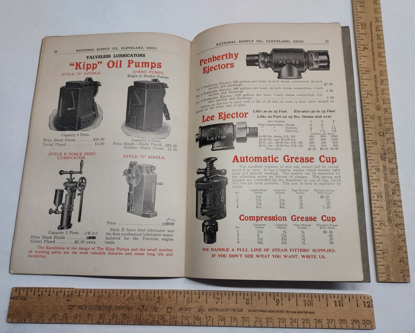 NATIONAL SUPPLY CO – Thresher and Mill Supplies – CATALOGUE No 72 -listing #7369