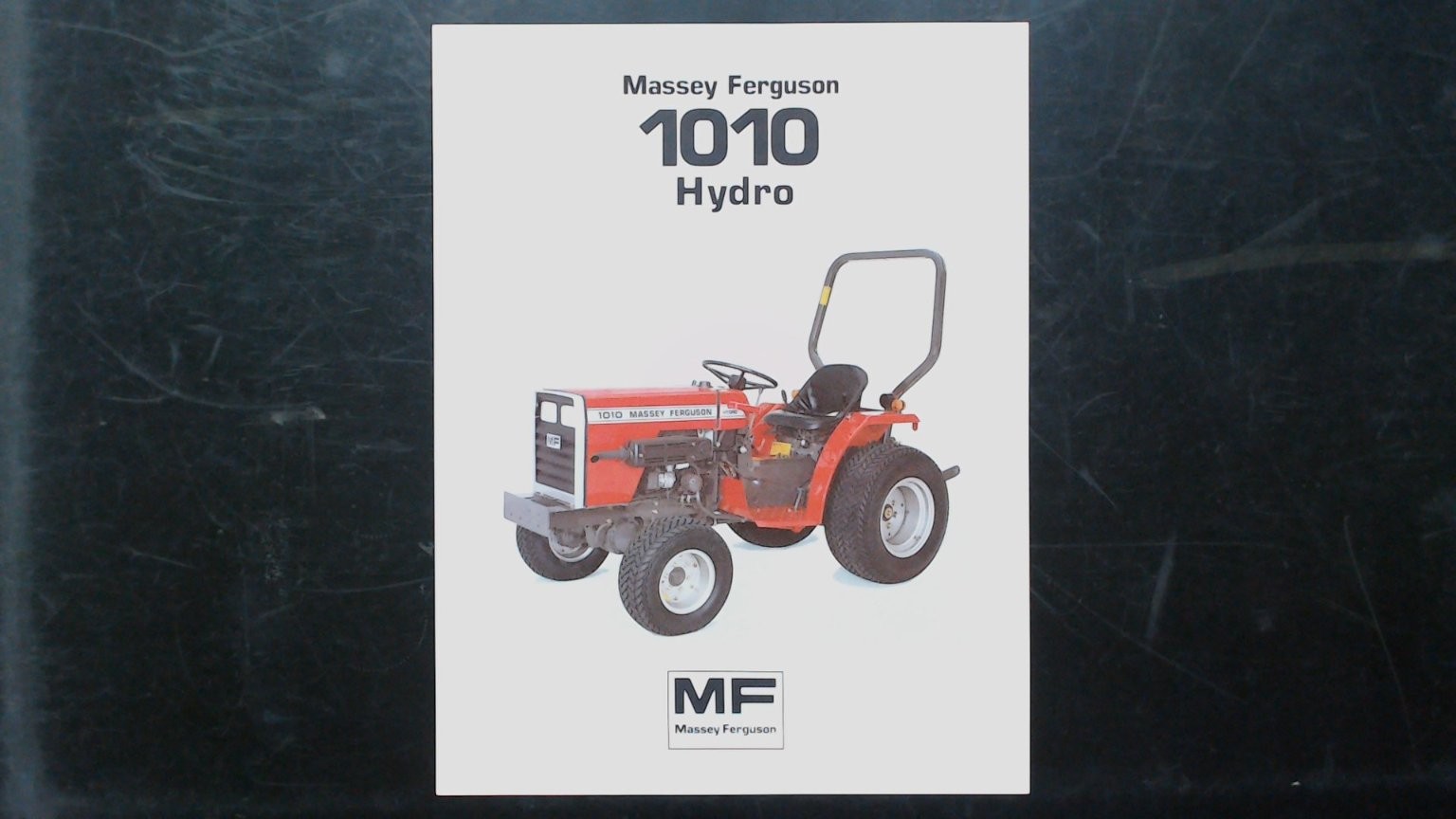 Massey Ferguson 1010 Hydro Tractor Brochure Vintage Agricultural Spec Sheet