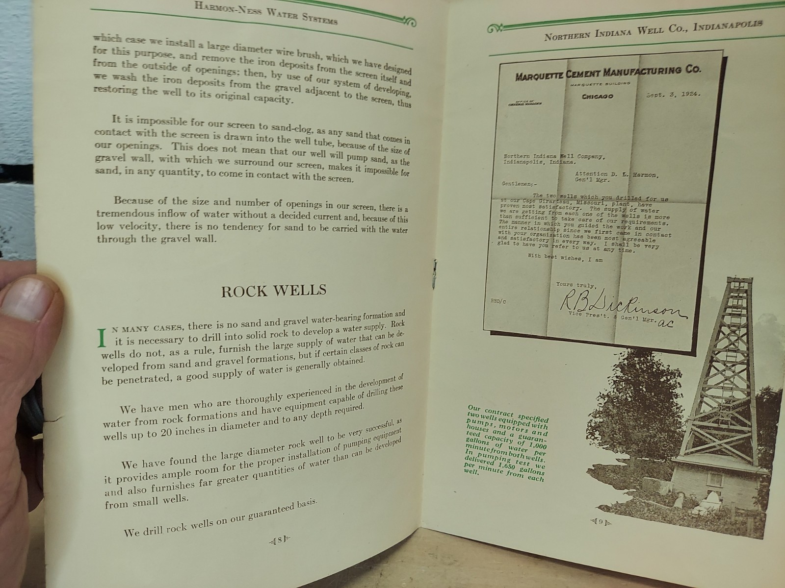 Vint Product Catalog Northern Indiana Well Co. Large Diameter Wells & Vert Pumps