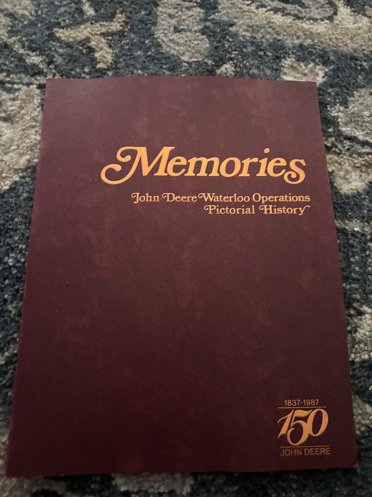 John Deere Waterloo Operations Pictorial History 1837-1987 Brochure FCCA25