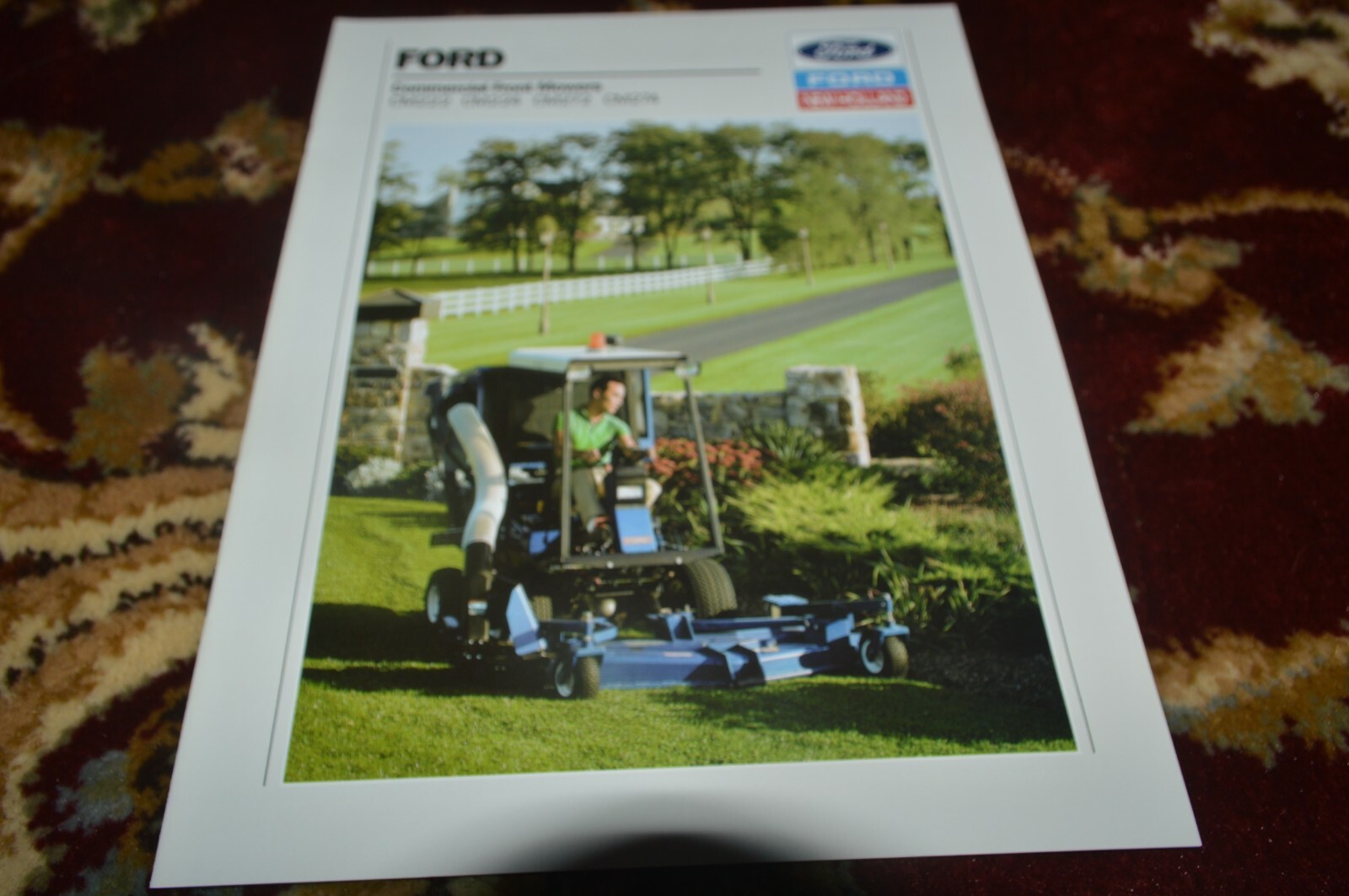 Ford Tractor CM222 CM224 CM272 CM274 Commercial Front Mower Brochure FCCA
