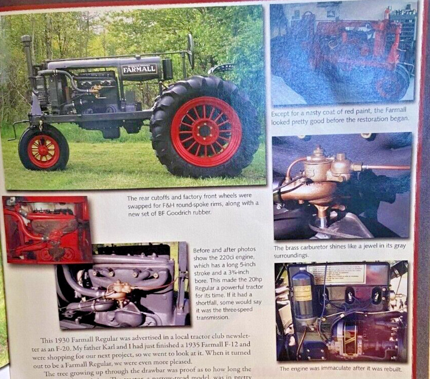 Antique Power Tractor Magazine Jan Feb 2008 1948 Oliver 99 1936 AC WC