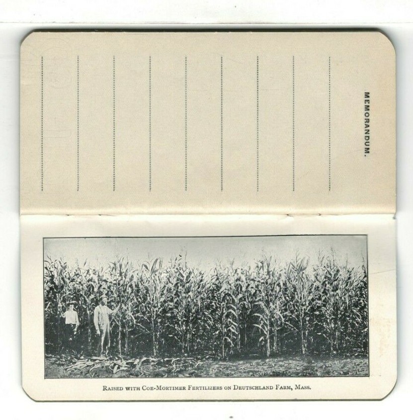 1913 Ad Booklet: Coe Mortimer Company, NY Fertilizers – 64 Pages – 5.5” x 2.7”