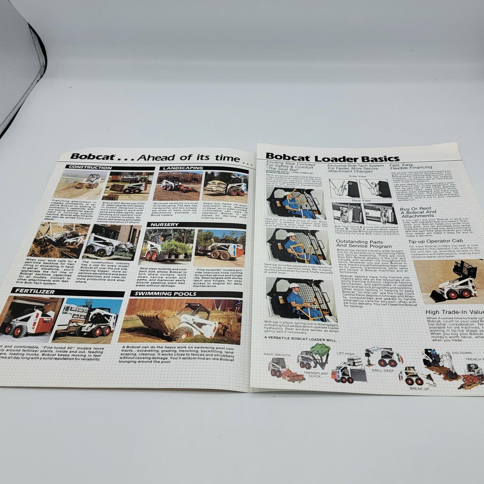 Skid Steer Loaders the Bobcat Line Brochure