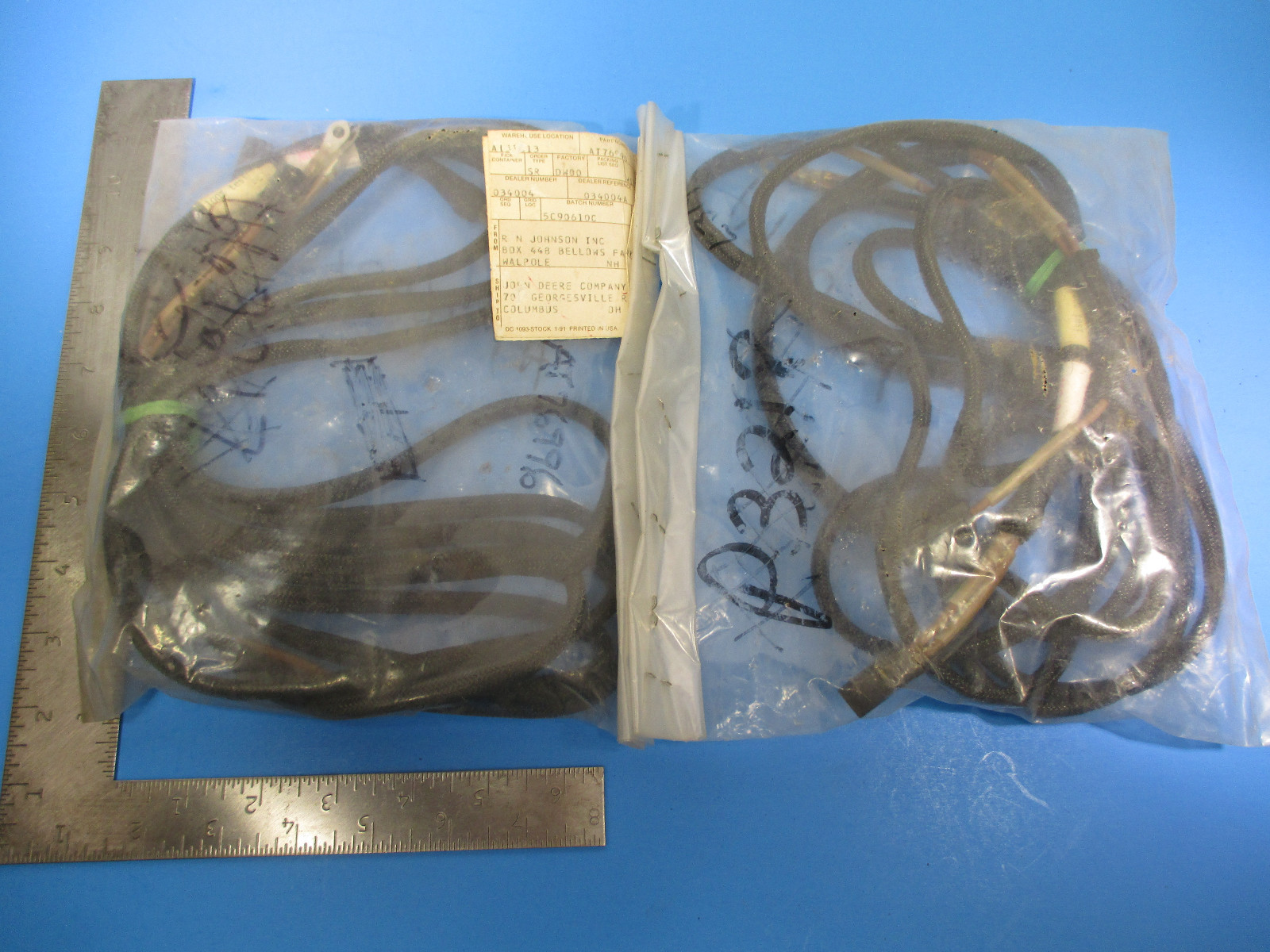 John Deere Wiring Harness Part # AT76996 NOS New in Package NOS1