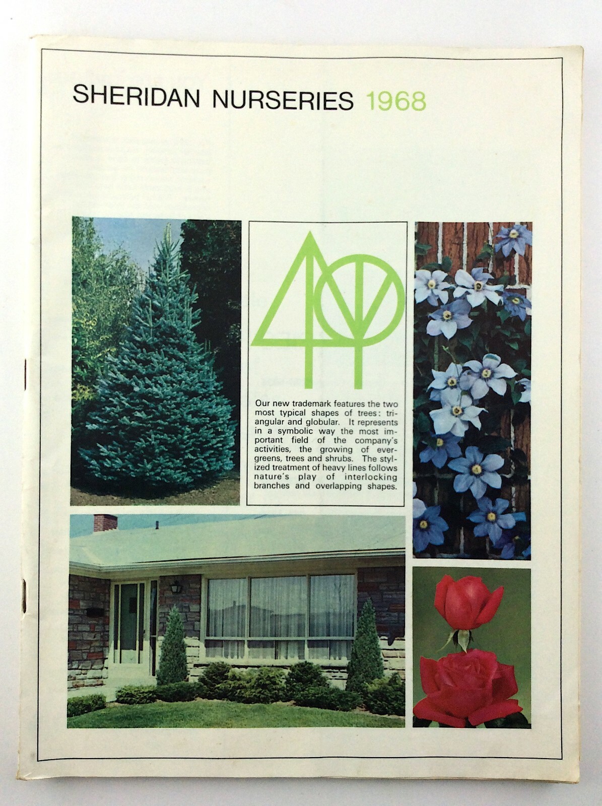 Vintage 1968 Seed Catalog Sheridan Nurseries Limited Ontario Canada Q291