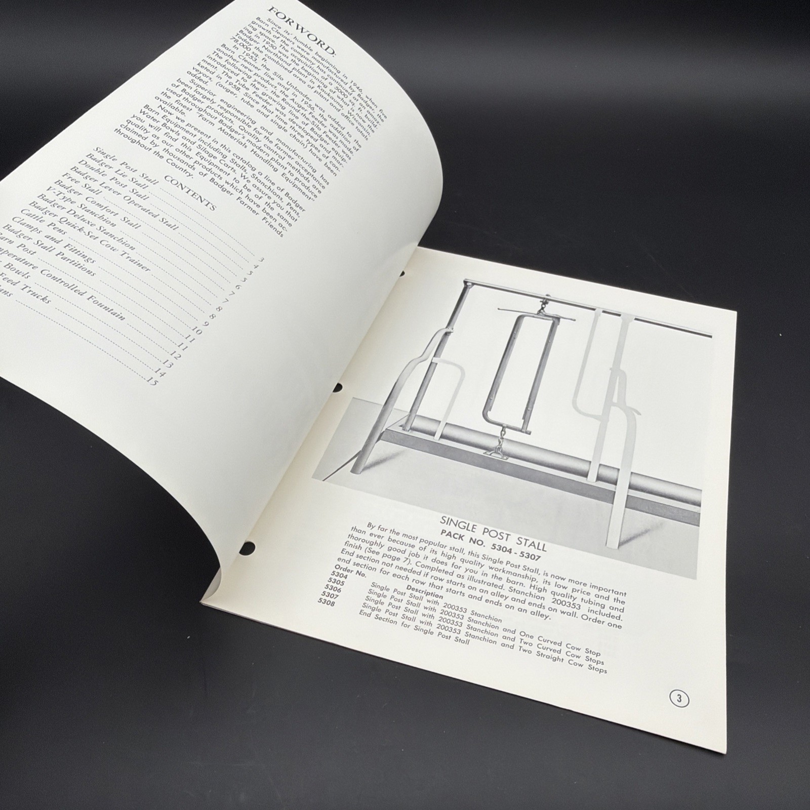 Vtg Badger Barn Equipment No. 336 Code 5-65 – 16 Page Farming Brochure