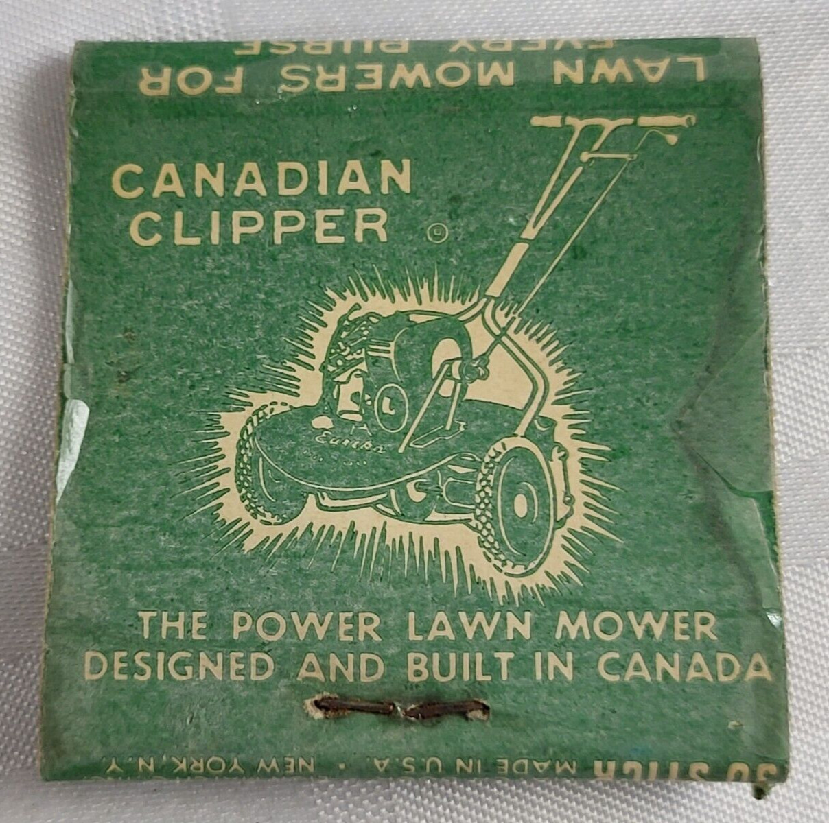 1940&rsquo;S EUREKA WOODSTOCK CANADA CANADIAN CLIPPER LAWN MOWER ADVERTISING VINTAGE