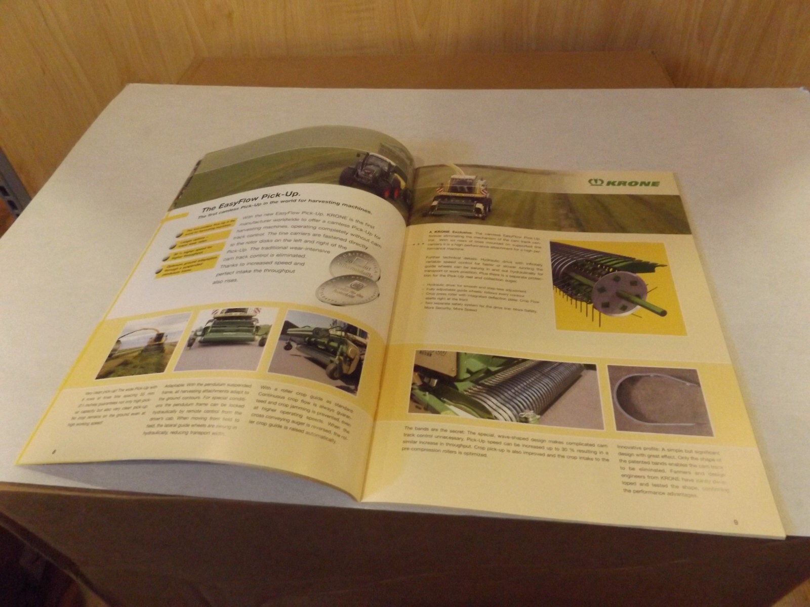 KRONE SELF-PROPELLED BIG-X FORAGE HARVESTER. LITERATURE # BIG X (USA) 02/06