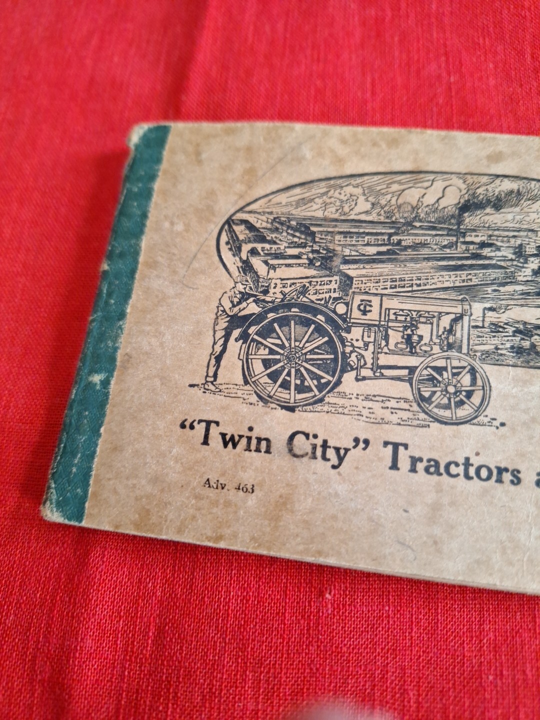 1930’s Twin City Tractors Threshers Note Book, Minneapolis Steel and Machinery